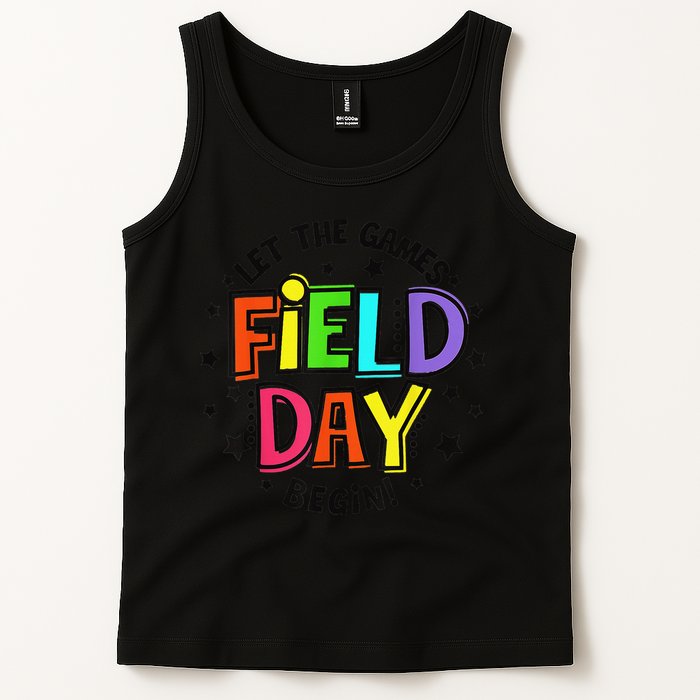 Teacher Student Field Day Let The Games Begin Field Day Tank Top