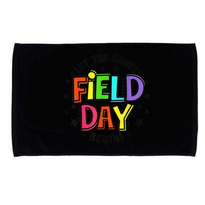 Teacher Student Field Day Let The Games Begin Field Day Microfiber Hand Towel