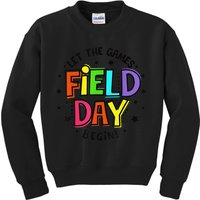 Teacher Student Field Day Let The Games Begin Field Day Kids Sweatshirt