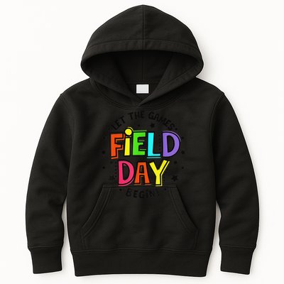 Teacher Student Field Day Let The Games Begin Field Day Kids Hoodie