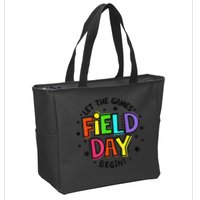 Teacher Student Field Day Let The Games Begin Field Day Zip Tote Bag