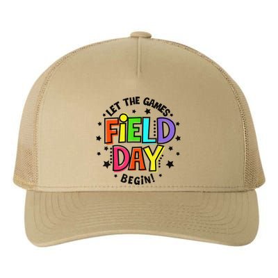 Teacher Student Field Day Let The Games Begin Field Day Yupoong Adult 5-Panel Trucker Hat
