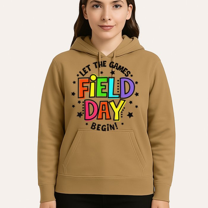 Teacher Student Field Day Let The Games Begin Field Day Hoodie