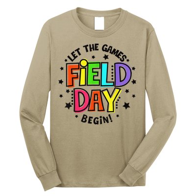 Teacher Student Field Day Let The Games Begin Field Day Long Sleeve Shirt