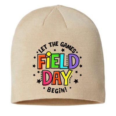 Teacher Student Field Day Let The Games Begin Field Day Sustainable Beanie
