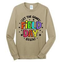 Teacher Student Field Day Let The Games Begin Field Day Tall Long Sleeve T-Shirt