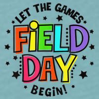 Teacher Student Field Day Let The Games Begin Field Day Sueded Cloud Jersey T-Shirt