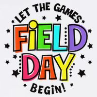 Teacher Student Field Day Let The Games Begin Field Day Garment-Dyed Sweatshirt