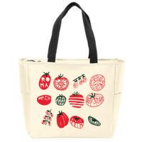 Tomato Shirts Foodie Gardening Gift Zip Tote Bag