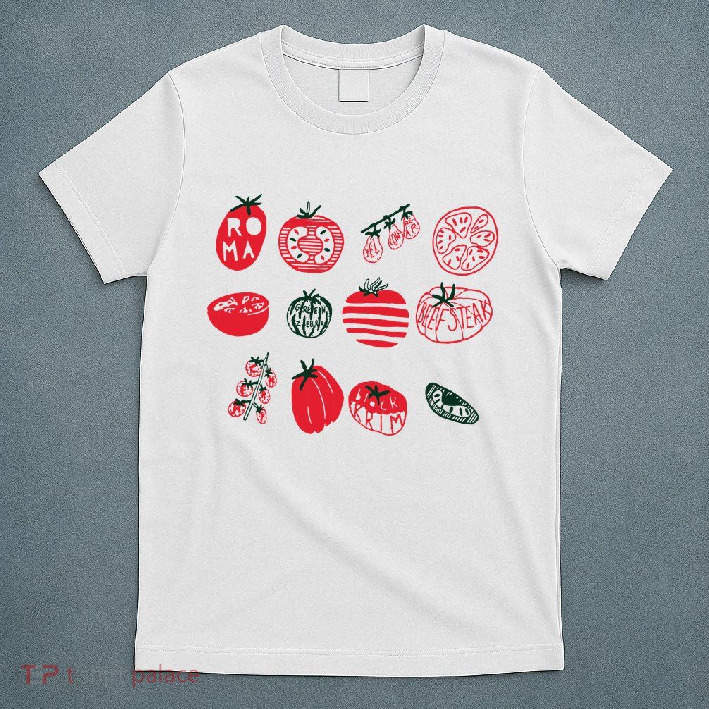 Tomato Shirts Foodie Gardening Gift T-Shirt