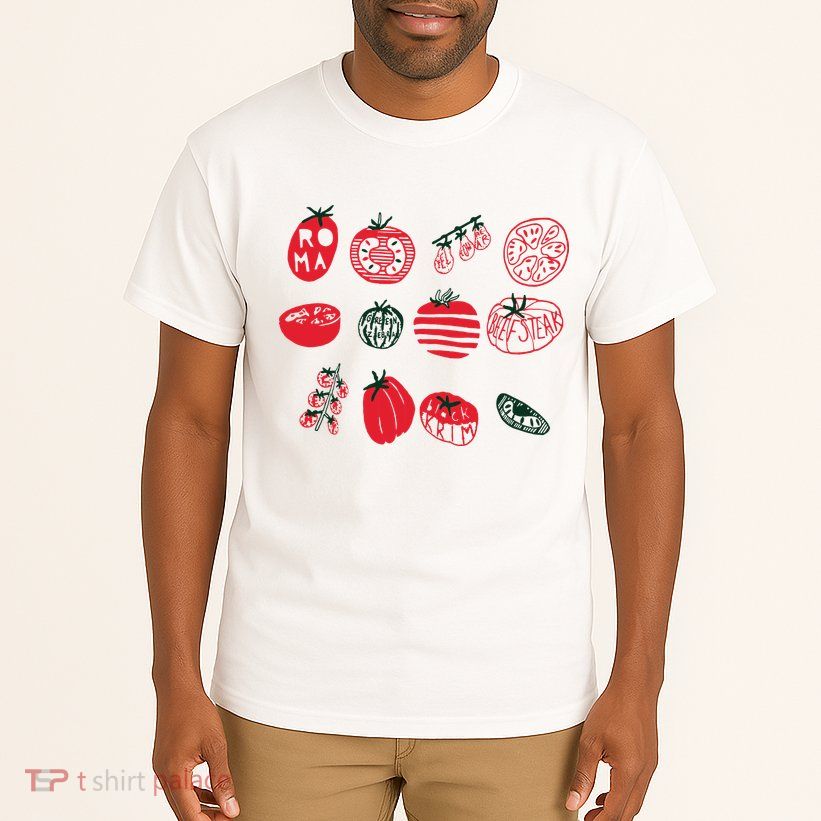 Tomato Shirts Foodie Gardening Gift Tall T-Shirt