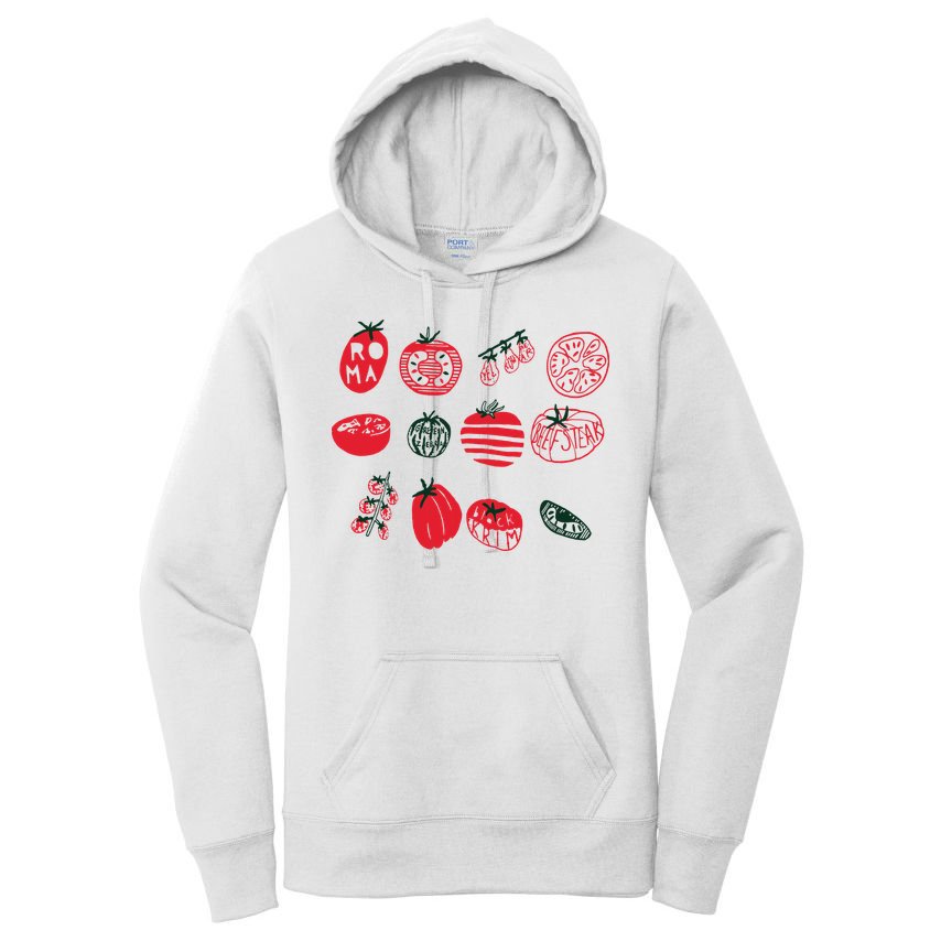 Tomato Shirts Foodie Gardening Gift Women's Pullover Hoodie
