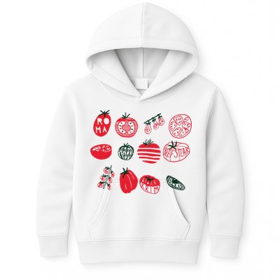 Tomato Shirts Foodie Gardening Gift Kids Hoodie