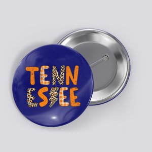 Tennessee State Flag Orange Plaid Leopard TN Button