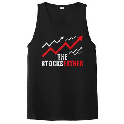 The Stocks Father Day Trader Bull Market PosiCharge Competitor Tank