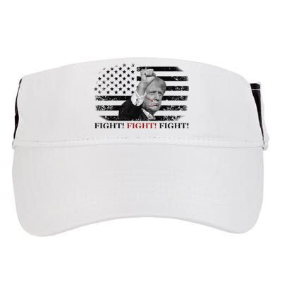 Trump Shooting Fist In Air Fight Blood On Face Adult Drive Performance Visor