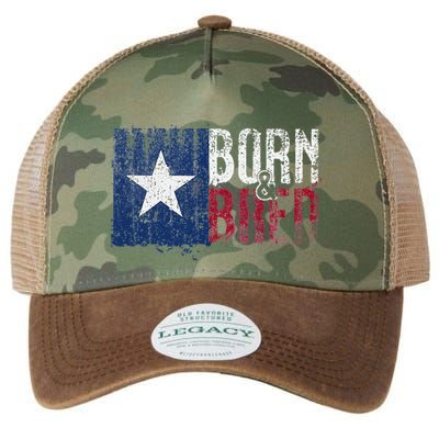 Texas State Flag Pride Born & Bred Native Home Legacy Tie Dye Trucker Hat