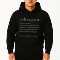 Tech Support Funny Definition Internet Nerd Hoodie