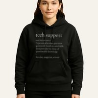 Tech Support Funny Definition Internet Nerd Hoodie