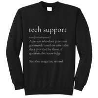 Tech Support Funny Definition Internet Nerd Sweatshirt