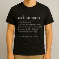 Tech Support Funny Definition Internet Nerd T-Shirt