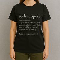 Tech Support Funny Definition Internet Nerd T-Shirt