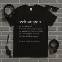 Tech Support Funny Definition Internet Nerd T-Shirt