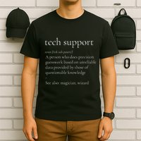 Tech Support Funny Definition Internet Nerd T-Shirt
