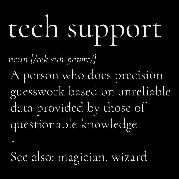 Tech Support Funny Definition Internet Nerd 7-Panel Snapback Hat