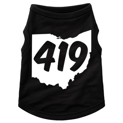 Toledo Sandusky Field 419 Area Code Ohio Cute Gift Doggie Tank