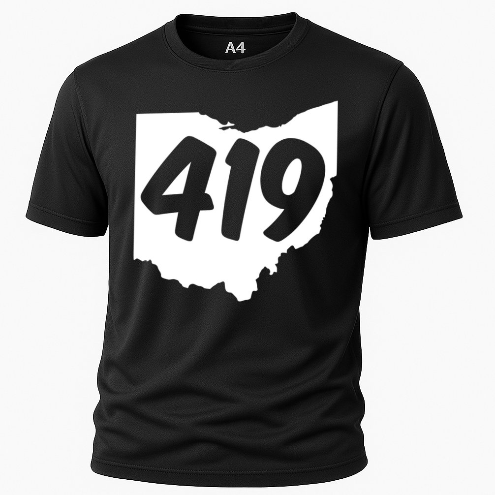 Toledo Sandusky Field 419 Area Code Ohio Cute Gift Performance Shirt