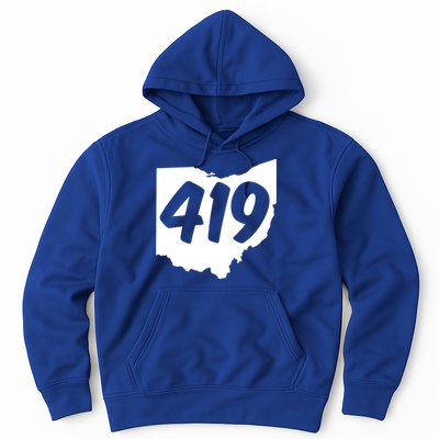 Toledo Sandusky Field 419 Area Code Ohio Cute Gift Hoodie