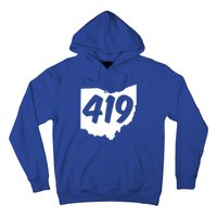 Toledo Sandusky Field 419 Area Code Ohio Cute Gift Hoodie