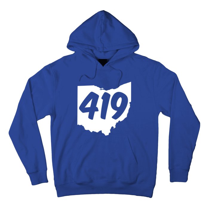 Toledo Sandusky Field 419 Area Code Ohio Cute Gift Hoodie