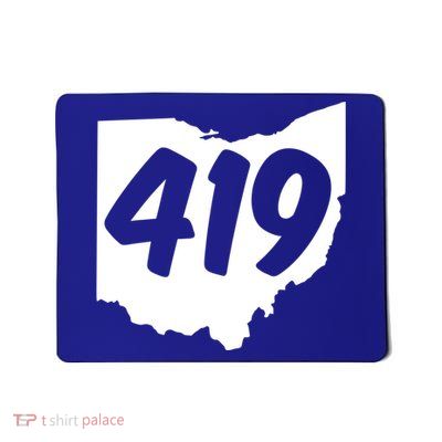 Toledo Sandusky Field 419 Area Code Ohio Cute Gift Mousepad