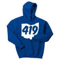 Toledo Sandusky Field 419 Area Code Ohio Cute Gift Kids Hoodie