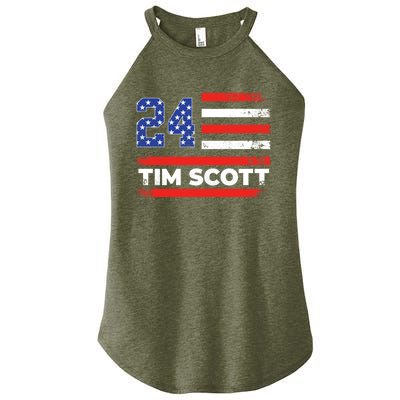 Tim Scott 2024 For President Women’s Perfect Tri Rocker Tank