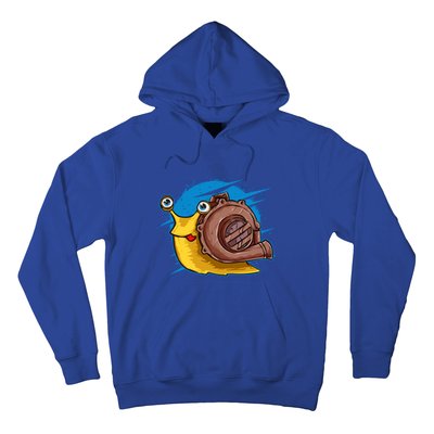 Turbo Snail Funny Boost Car Engine Steam Punk Style Gift Hoodie