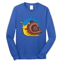 Turbo Snail Funny Boost Car Engine Steam Punk Style Gift Long Sleeve Shirt