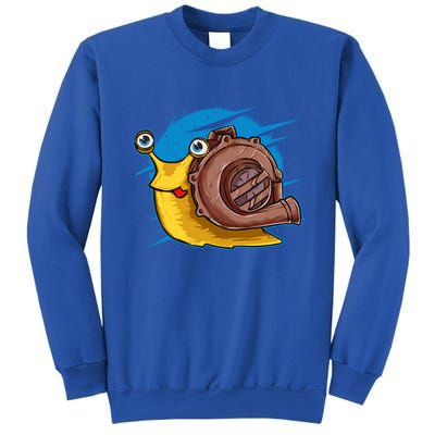 Turbo Snail Funny Boost Car Engine Steam Punk Style Gift Sweatshirt