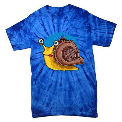 Turbo Snail Funny Boost Car Engine Steam Punk Style Gift Tie-Dye T-Shirt