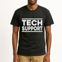 Tech Support Funny Tall T-Shirt