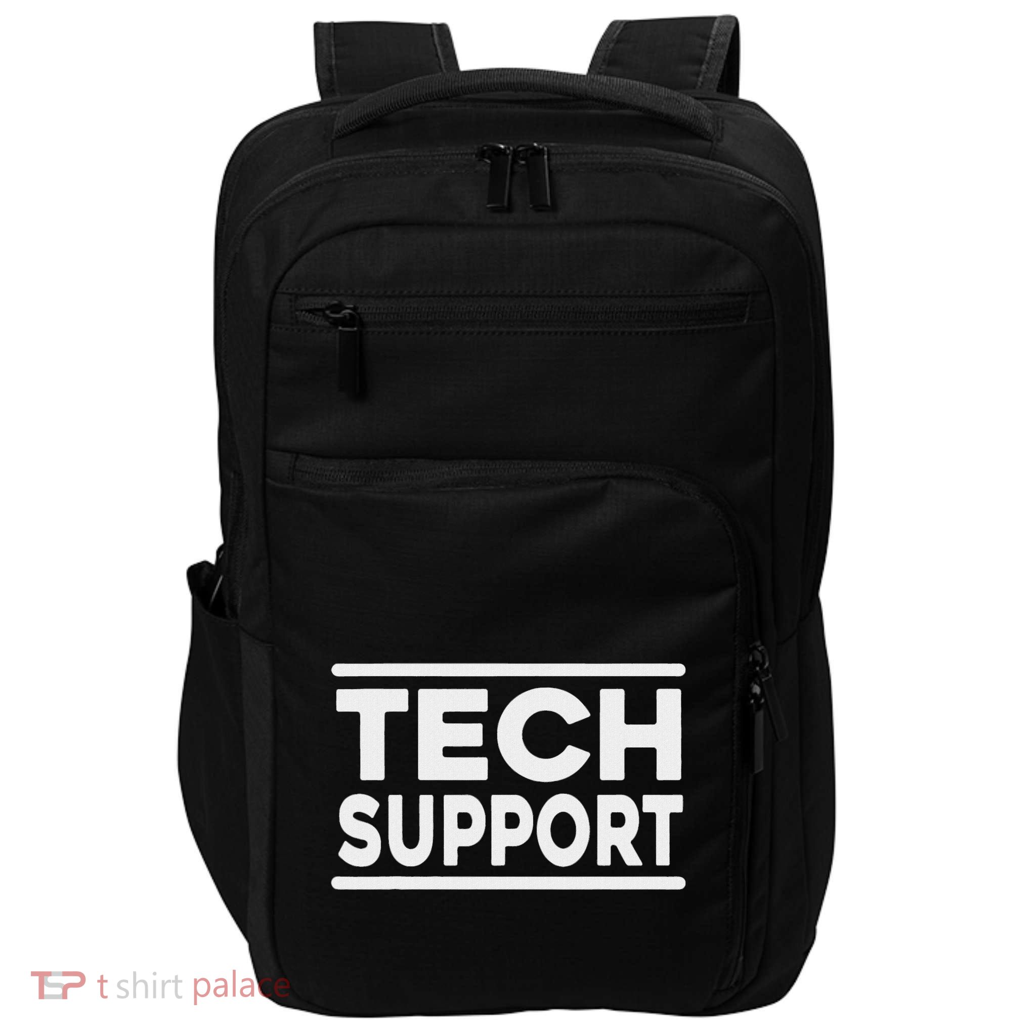 Tech Support Funny Impact Tech Backpack