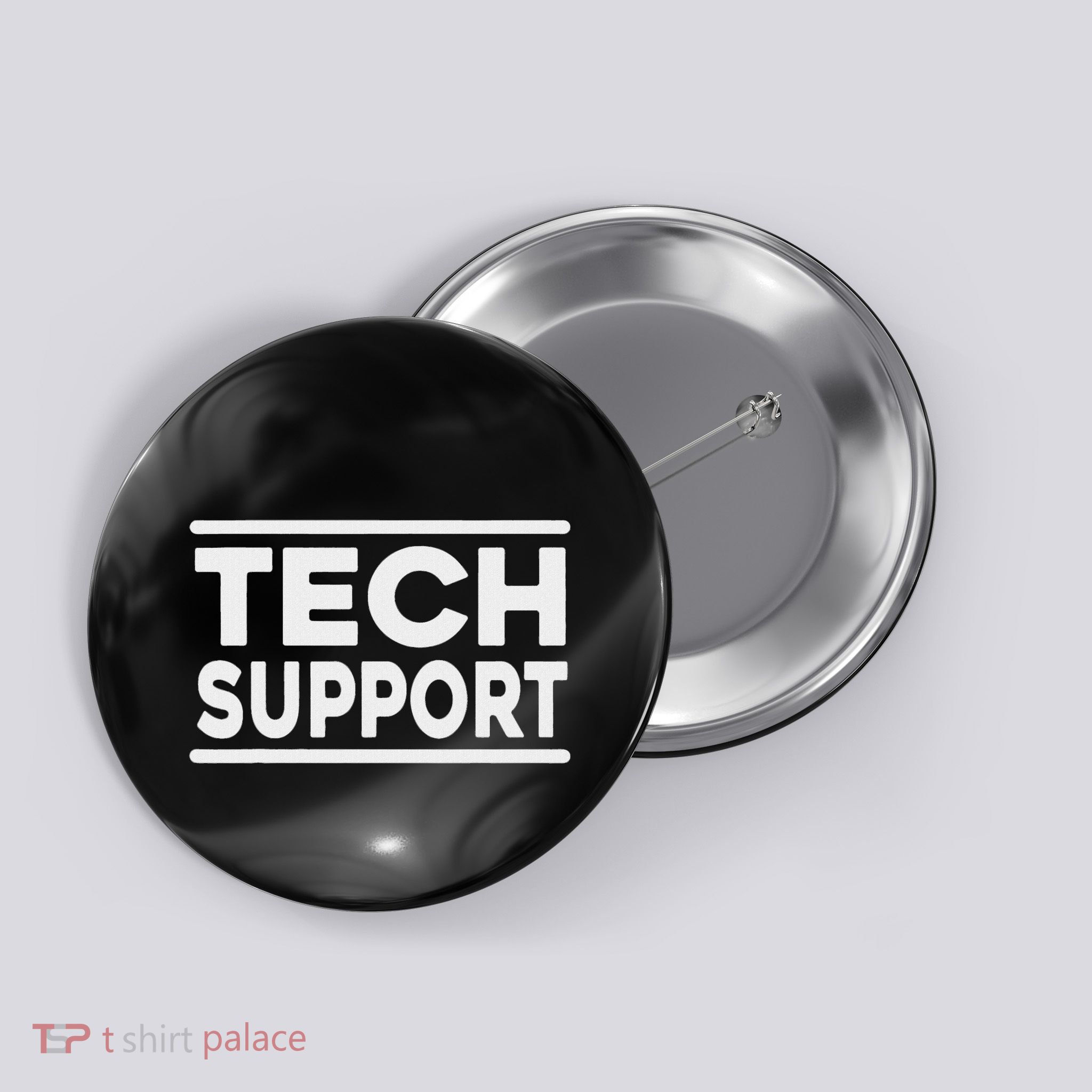 Tech Support Funny Button