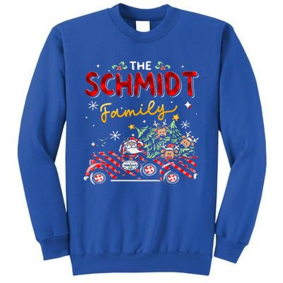 The Schmidt Family Christmas Matching Pajamas Sweatshirt