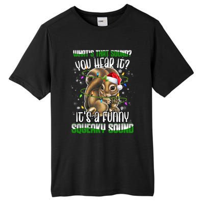 That Sound Funny Squeaky Sound Christmas Squirrel Gift Tall Fusion ChromaSoft Performance T-Shirt