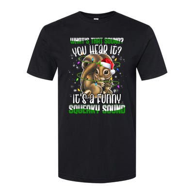 That Sound Funny Squeaky Sound Christmas Squirrel Gift Softstyle CVC T-Shirt