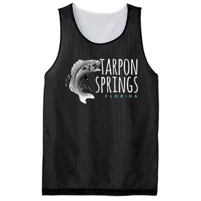 Tarpon Springs Fla. Florida Fishing Tarpon Mesh Reversible Basketball Jersey Tank