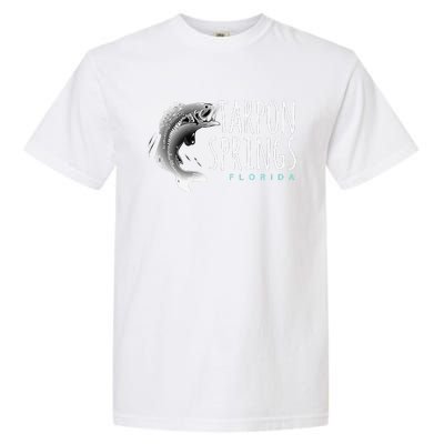 Tarpon Springs Fla. Florida Fishing Tarpon Garment-Dyed Heavyweight T-Shirt