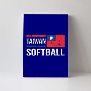 Taiwan Softball Flag S S League Fan Team Player Gift Canvas